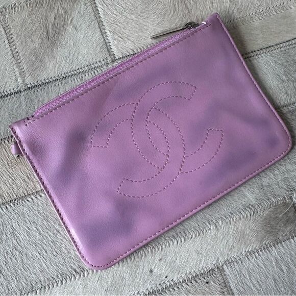 Chanel Cambon Pink Quilted Lambskin Bag w/ Pouch w/ authenticity cards - Picture 8 of 14